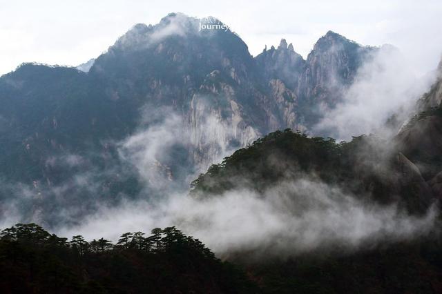 中国安徽省、黄山|爬上震撼中国的第一奇山・黄山