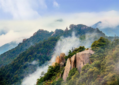 全福游.游南平，巨型垒石洞群——浦城浮盖山