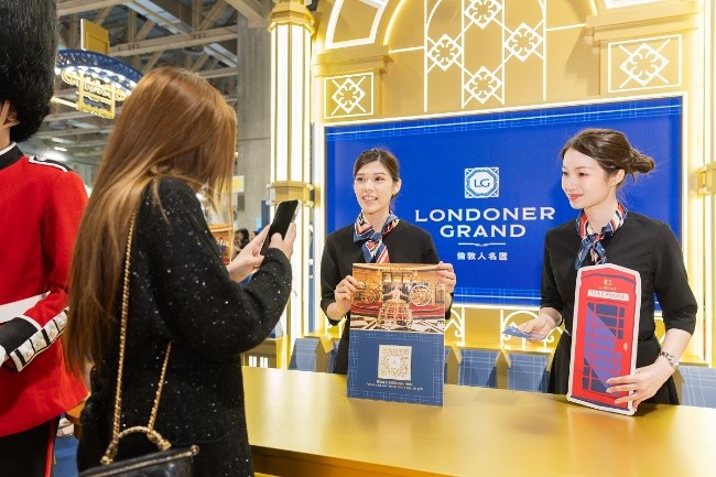 金沙中国新开业酒店 – 伦敦人名汇 于第十三届澳门国际旅游(产业)博览会亮相